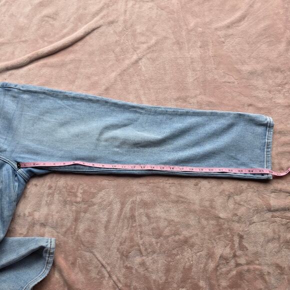 Pistola women wide straight Leg Jeans size 27 Revolve Anthropologie trendy blue - Picture 6 of 15